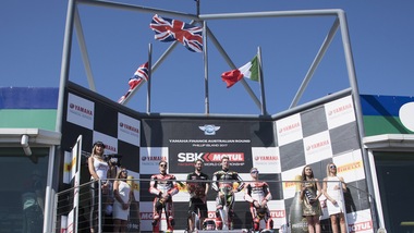 Sbk, Phillip Island: doppietta Rea, Melandri terzo