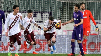 Serie A, Fiorentina-Torino 2-2: Belotti, doppietta e rimonta