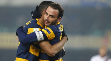 Serie B, Verona-Salernitana 2-0: Pazzini e Luppi a segno