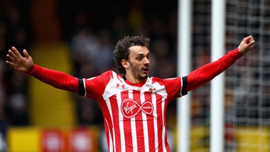 Premier League:Leicester-bis, Gabbiadini segna a Mazzarri e l'Arsenal va ko a Liverpool