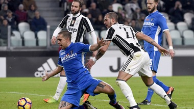 Serie A Empoli, problema muscolare per Bellusci