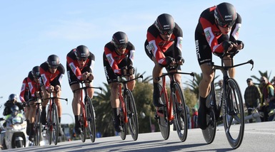 Tirreno-Adriatico: alla Bmc la prima tappa, 8° Nibali, 10° Aru