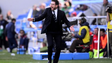 Serie A Sassuolo, Di Francesco: «Serve più cattiveria sotto porta»