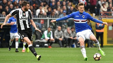 Serie A Sampdoria, Schick ko: distorsione alla caviglia