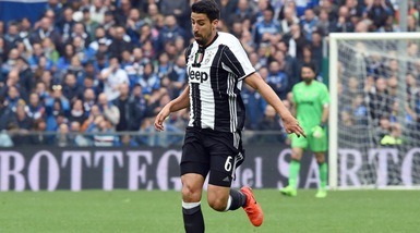 Juventus, Khedira si ferma: niente amichevole con l'Inghilterra