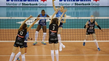 Volley:Champions Femminile, Dinamo troppo forte per Modena