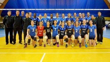 Volley: il Volleyrò si allena insieme alle cinesi del Jiangsu