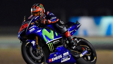 MotoGp, Qatar: terze libere a Vinales, Rossi decimo