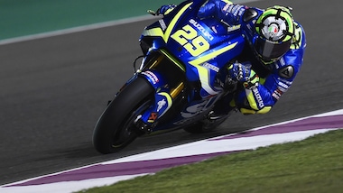 MotoGp Qatar, Iannone: «Contento di essere in prima fila»