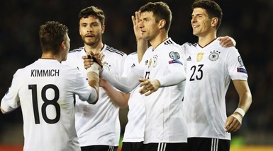 Qualificazioni Mondiali 2018, Germania e Inghilterra ok, la Repubblica Ceca ne fa 6 a San Marino