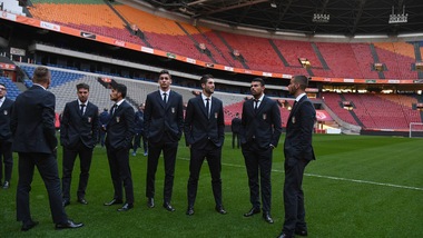 L'Italia è ad Amsterdam, pronta la sfida con l'Olanda