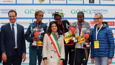 Atletica - Doppietta etiope alla Maratona di Roma: Tola e Tusa