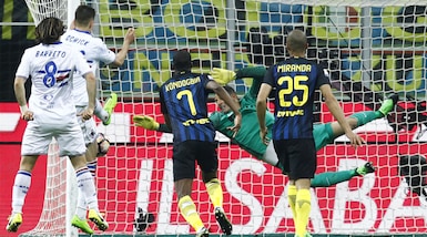 Serie A, Inter-Sampdoria 1-2: decidono Schick e Quagliarella