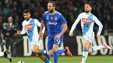 Coppa Italia, Napoli-Juve: Higuain ci riprova, il gol a 2,20
