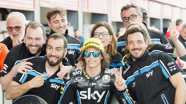 Moto3, Bulega: «Prima fila è da pelle d’oca»