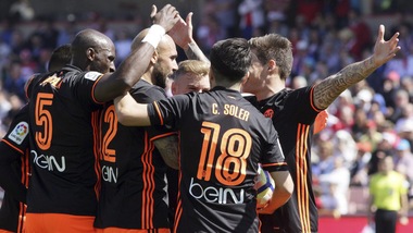 Valencia, Zaza show: segna due gol e travolge il Granada