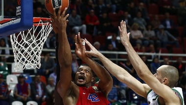 Eurolega, Hines salva il CSKA. Baskonia ko