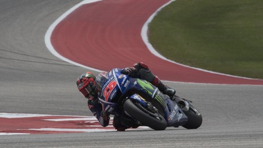 MotoGp, Usa: Viñales chiude in testa le libere, Rossi sesto