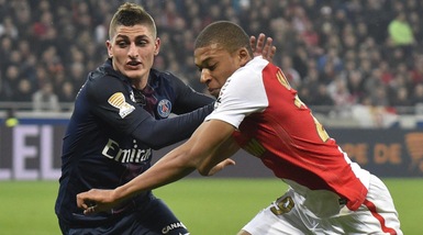 Miglior giocatore Ligue 1: Verratti tra i finalisti, Mbappé no