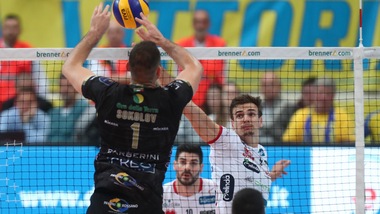 Volley Superlega: Civitanova espugna il PalaTrento e va 2-0