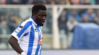 Muntari, squalifica annullata: accolto il ricorso del Pescara