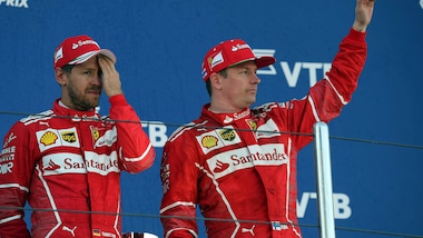 F1 Ferrari, Raikkonen: «Sana concorrenza con Vettel»