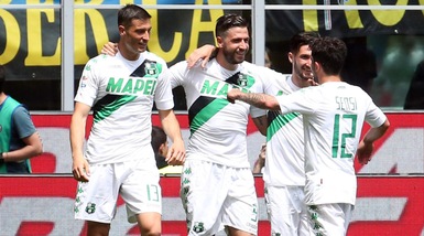 Serie A, Inter-Sassuolo 1-2: doppio Iemmello, San Siro fischia