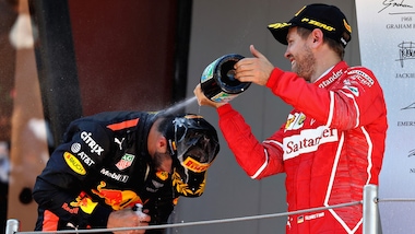 F1, Vettel: «Hamilton fantastico, sarebbe stato bello vincere»