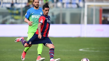 Serie A Crotone, distorsione per Trotta. Stoian in miglioramento