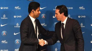 Psg, Al Khelaifi a Le Parisien: «Andremo avanti con Emery»