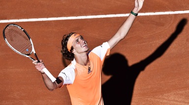 Internazionali d'Italia: Djokovic ko, il torneo va a Zverev