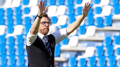 Serie A Sassuolo, Di Francesco: «Totti? So quanto sta soffrendo»