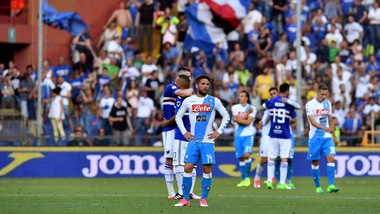 Serie A Sampdoria, maxi multa per i cori contro i tifosi napoletani