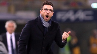 Roma, l'ad del Sassuolo Carnevali su Di Francesco: «È difficile che resti»