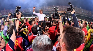 Benevento in Serie A, che festa per la promozione!