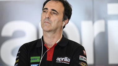 MotoGp Aprilia, Albesiano: «Buon test al Montmelò»