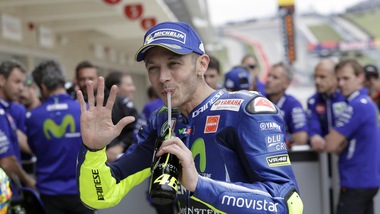 MotoGp Yamaha, Rossi: «Giornata positiva»
