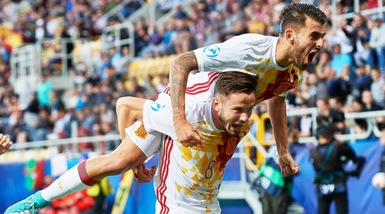 Europei Under 21: Spagna show, tris al Portogallo