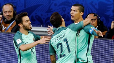 Confederations Cup, Russia-Portogallo 0-1: decide Ronaldo di testa