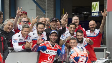 MotoGp Assen, Petrucci: «Contento, ma potevo vincere»