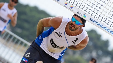 Beach Volley: a Porec vincono solo Lupo-Nicolai