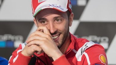 MotoGp, Dovizioso: «C’è un buon grip sul bagnato»