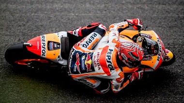 MotoGp Germania: pole a Marquez, Rossi nono
