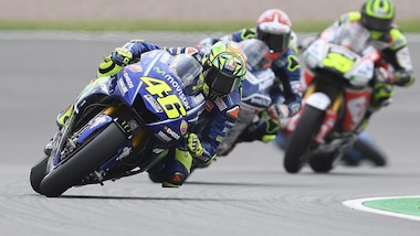 MotoGp Germania, Rossi: «Fatto il meglio possibile»