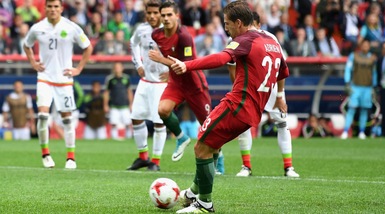 Confederations Cup, Portogallo-Messico 2-1: decide Adrien Silva dal dischetto