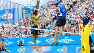 Beach Volley: a Porec Lupo-Nicolai cadono in finale