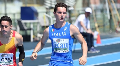 Atletica, Europei Under 20: Tortu oro sui 100 metri