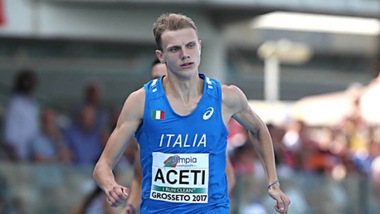 Atletica, Europei U20: Aceti vince l'oro sui 400 metri