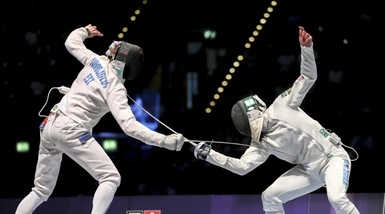 Scherza, le azzurre della sciabola in finale
