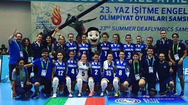Volley: Deaflympics 2017, l'Italdonne è d'argento